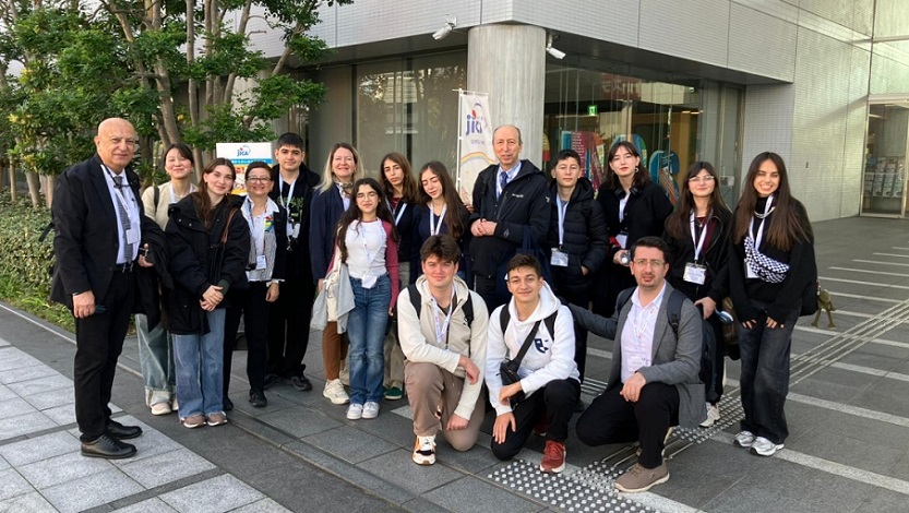 Çankırı TOBB Fen Lisesi öğrencileri Japonya'da