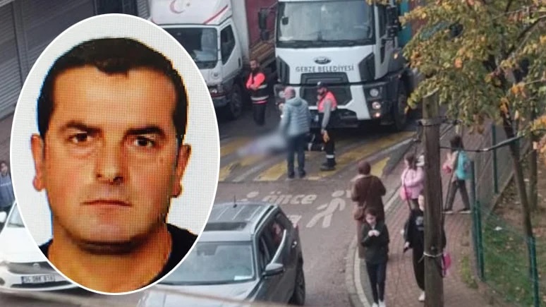 Kocaeli'de belediye çalışanı, arkadaşının kullandığı kamyonun altında kaldı!