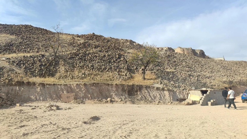 Nevşehir'de kaçak kazıdan 'yeraltı şehri' çıktı