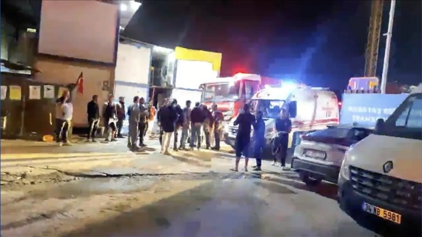 Kabataş'ta metro inşaatında çökme!