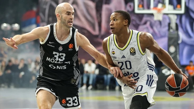 Fenerbahçe, deplasmanda Partizan'ı mağlup etti