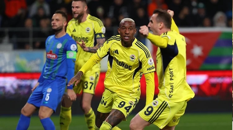 Çaykur Rizespor 2-5 Fenerbahçe