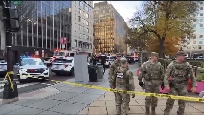 Beyaz Saray yakınında 2 asker vuruldu