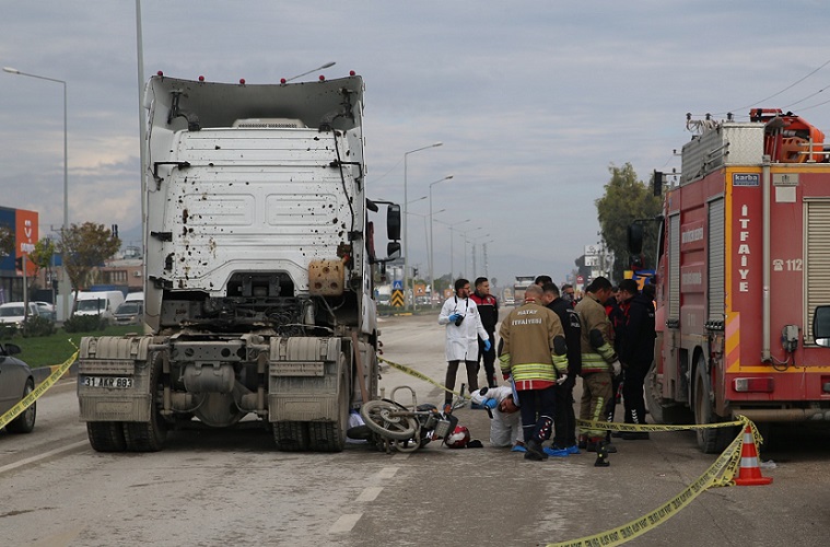 Hatay'da motosiklet kazası: Anne ve bebeği öldü