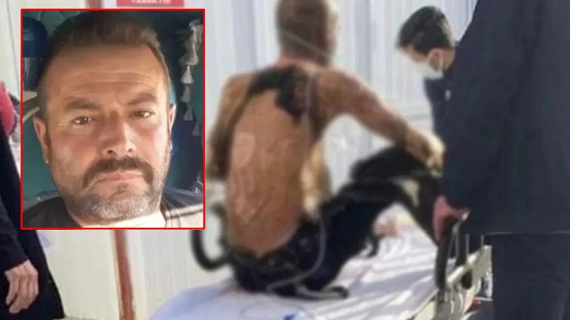 Kahramanmaraş'ta 5 çocuk babası kendisini belediye önünde yaktı!