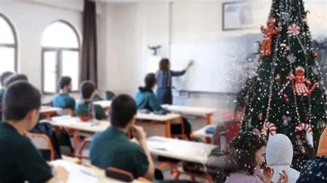 Okullarda 'yılbaşı' yasağı: 'Müfredatta yok' denilerek kutlama ve çekilişler engellendi!