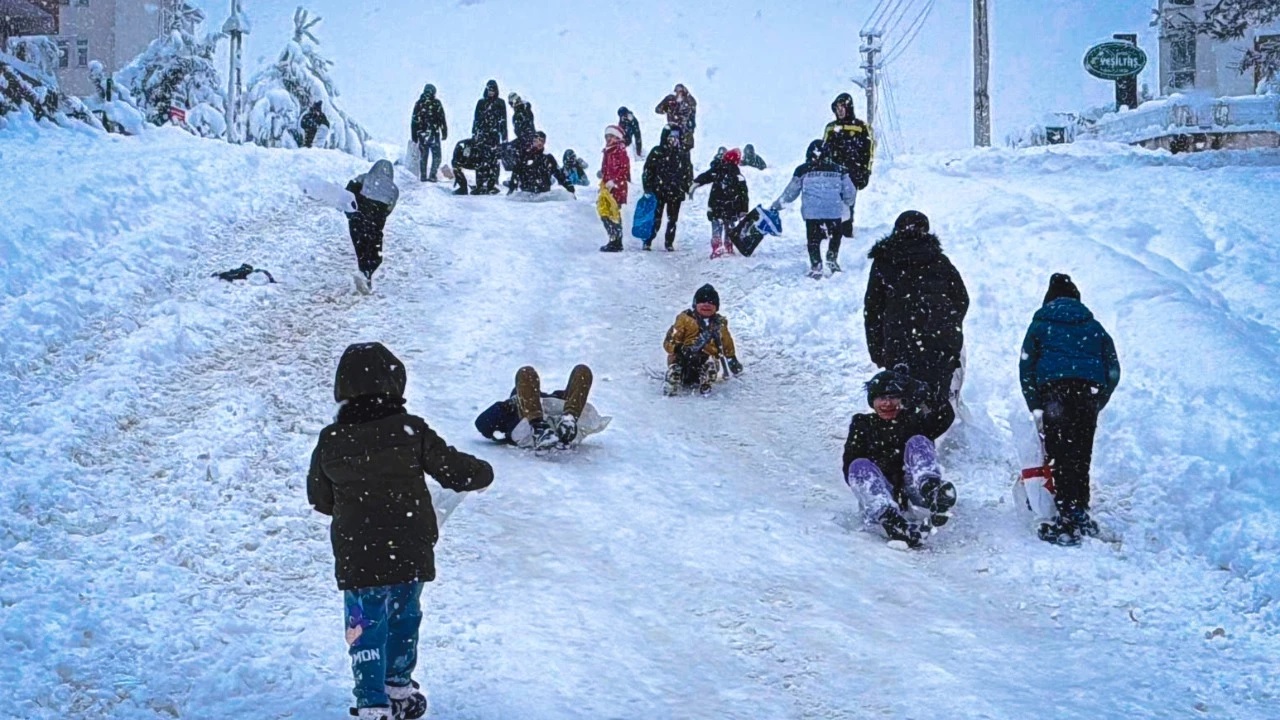 Çankırı'da okullara 'kar tatili'