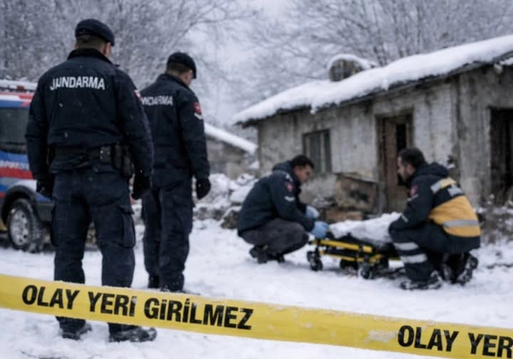 Karabük'te yaşlı kadın evinin bahçesinde donarak öldü