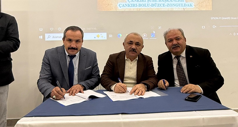 Çankırı Belediyesi memurlarıyla Sosyal Denge Sözleşmesi imzalandı