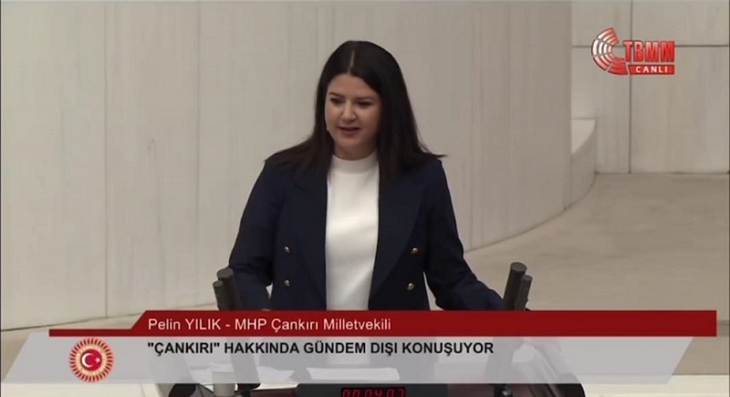 Milletvekili Pelin Yılık, 'Lise Kavşağı' için TBMM kürsünde!