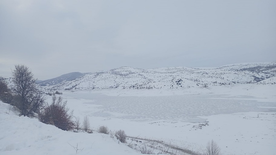 Çankırı'ya kar ve yağmur düşmeyince Güldürcek Barajı'nda seviye yerlerde!