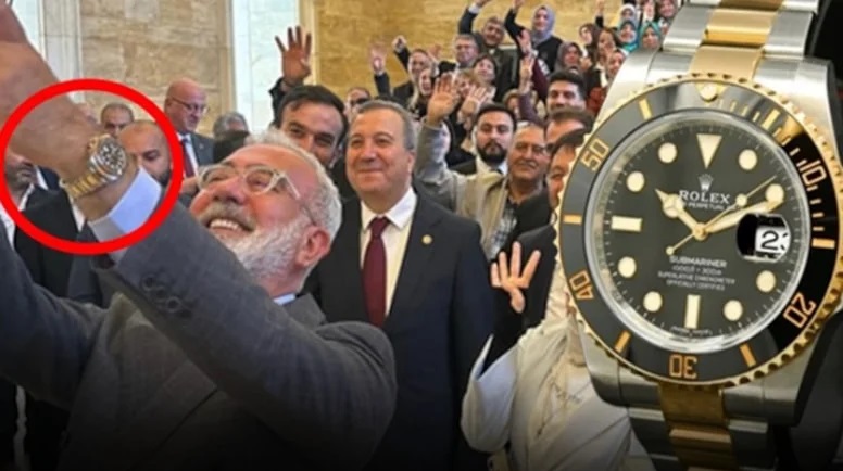 Lüks saatiyle gündem olan AKP'li emeklilerin zam talebine 'şov' dedi