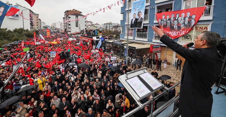 Özgür Özel Hatay'da: Bu kara düzenden hep birlikte kurtulacağız