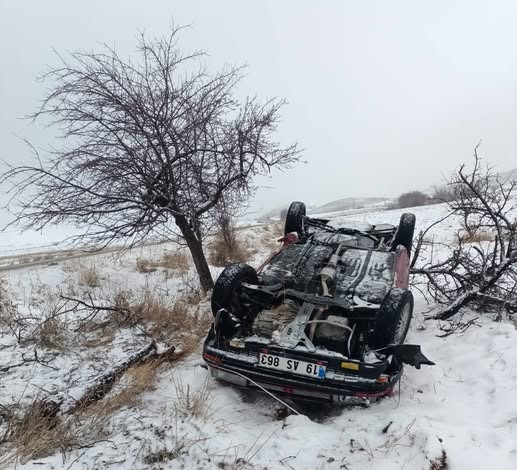 Çorum'da kaza: Dört yaralı