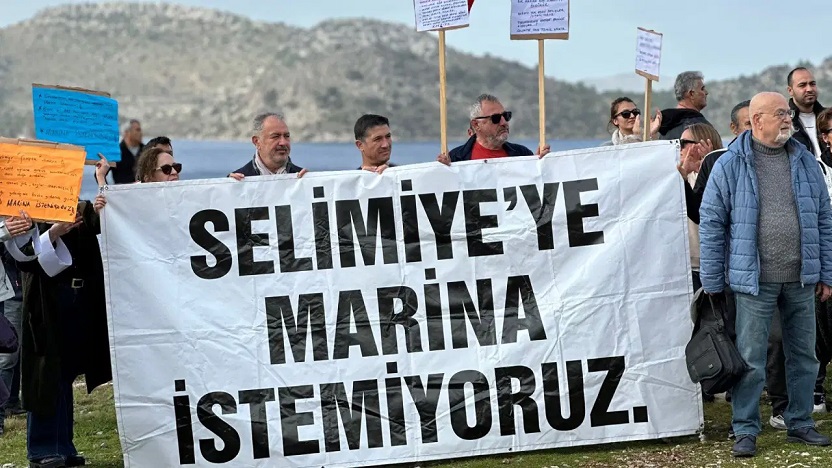 Marmaris'ten yükselen tek ses: Selimiye’de marina istemiyoruz