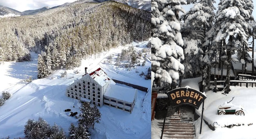 Ilgaz'da kış sezonunun ortasında iki otelin kapısına kilit vuruldu!