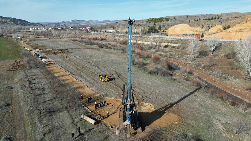 Çankırı Belediyesi 13 farklı noktada sondaj çalışmalarına başladı