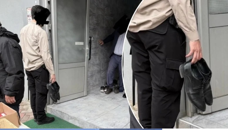 Karabük/Yenice Kaymakamı, ayakkabılarını koruma polisine taşıttı!