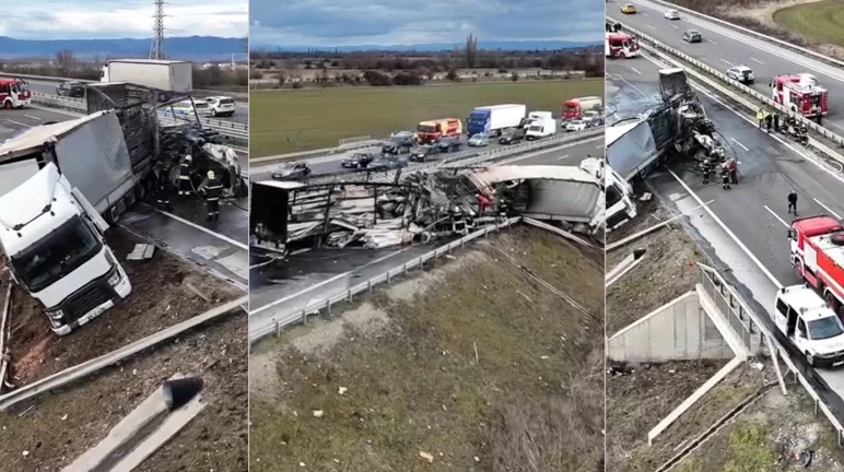 Bulgaristan'da yaşanan kazada Türk sürücü hayatını kaybetti!