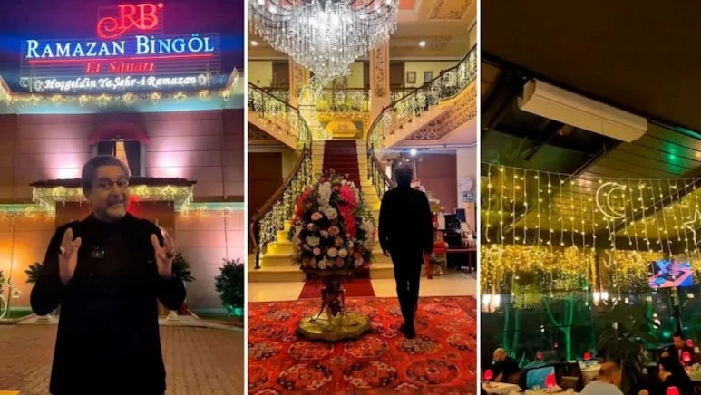 Saray Danışmanı'nın restoranında VIP sahur!