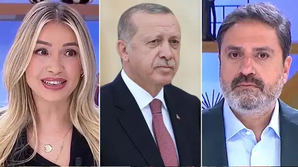 Canlı yayında 'Erdoğan' paniği: Çankırılı sunucu Evrim ne yapacağını şaşırdı!