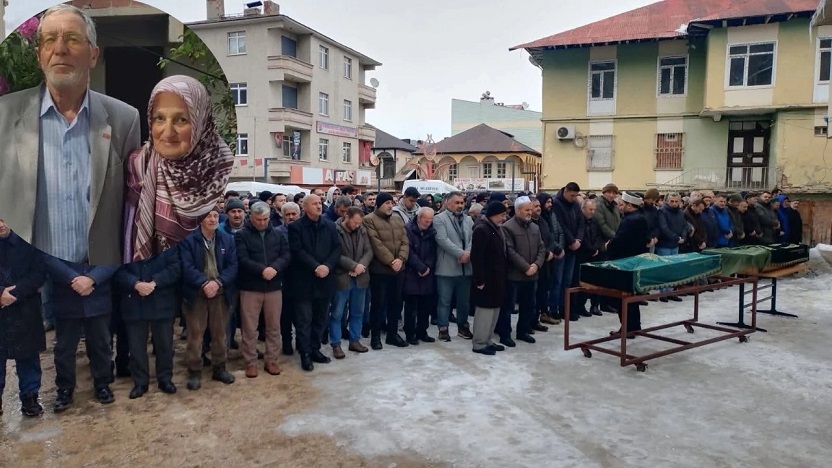 Giresun'da 50 yıllık evli çift aynı gün kalp krizinden öldü