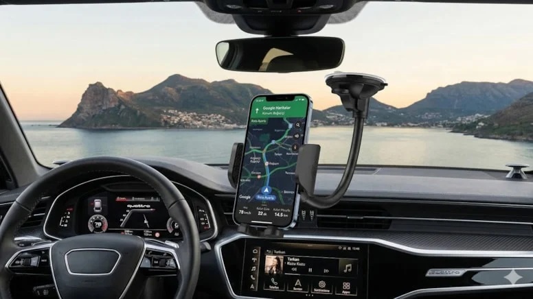 Araçlara 'telefon tutucu' takmak artık yasak! 21 bin lira ceza ve 30 gün araç bağlama