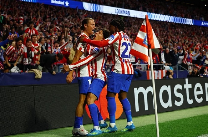 Atletico Madrid, Barcelona'yı eleyerek adını yarı finale yazdırdı