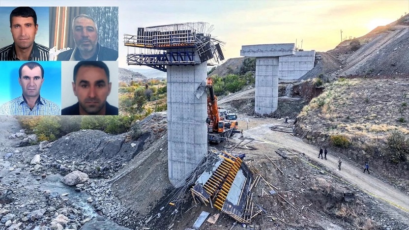Diyarbakır'da dört işçi öldüğüyle kaldı!