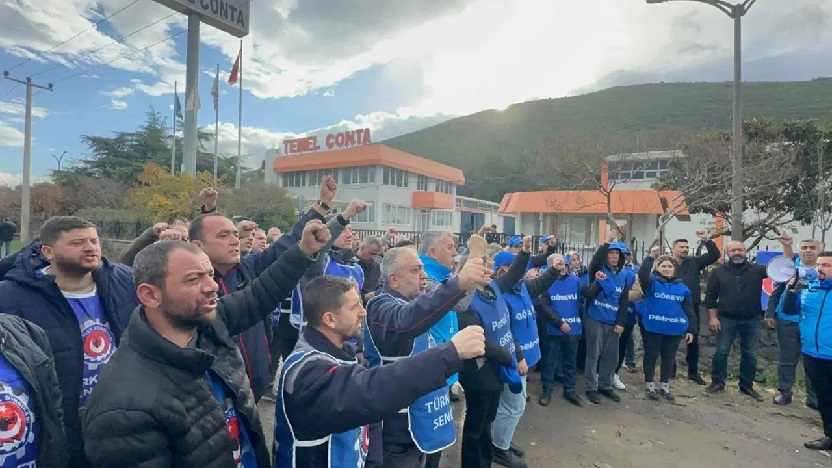 Grevdeki Temel Conta işçilerinin evlerine şafak operasyonu: Çok sayıda gözaltı var!