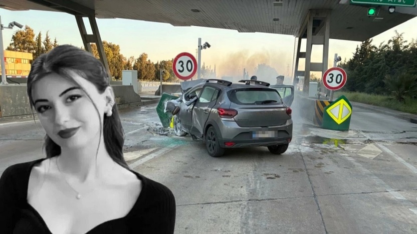 İzmir'de kaza yapan araçta genç doktor alevler arasında can verdi!