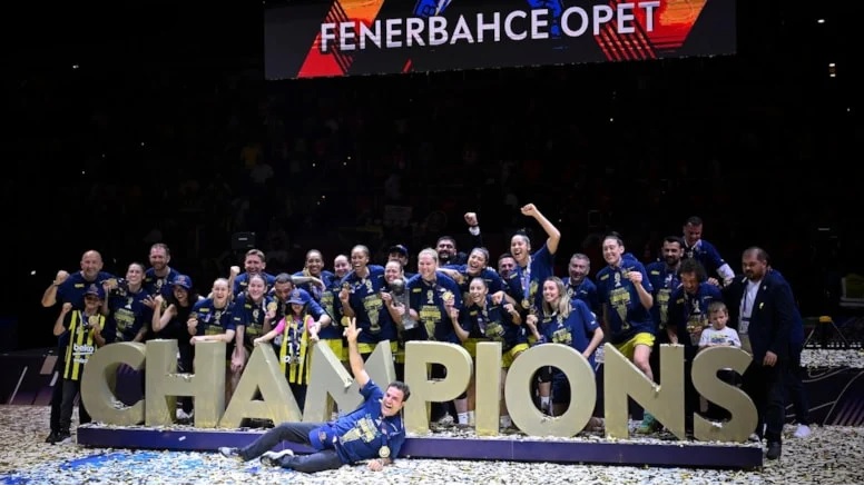 EuroLeague'de şampiyon Fenerbahçe