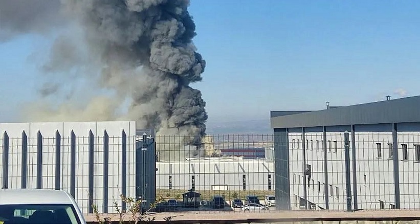 Ankara’da bir fabrikada yangın çıktı: 2 işçi yaralı, 1 işçi aranıyor