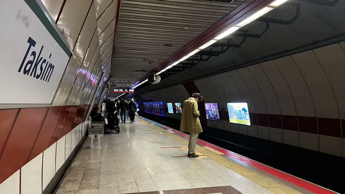 İstanbul Valiliği kararı: Taksim metro istasyonu ikinci bir duyuruya kadar kapatıldı