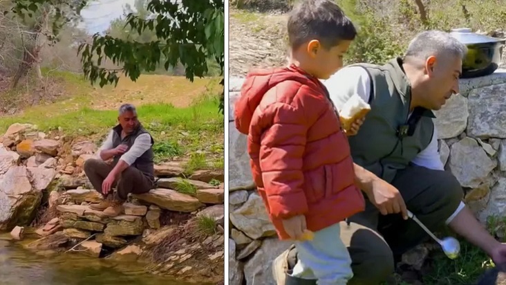 Çanakkale'de kırsala yerleşti, telefonsuz ve elektriksiz bir yaşam kurdu!