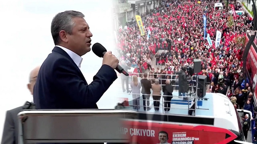 CHP lideri Özgür Özel'den Karabük'te: En düşük emekli maaşı asgari ücret olacak