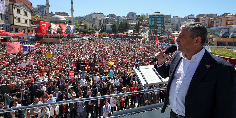 CHP'den Rize'de 108'inci 'Millet İradesine Sahip Çıkıyor' mitingi