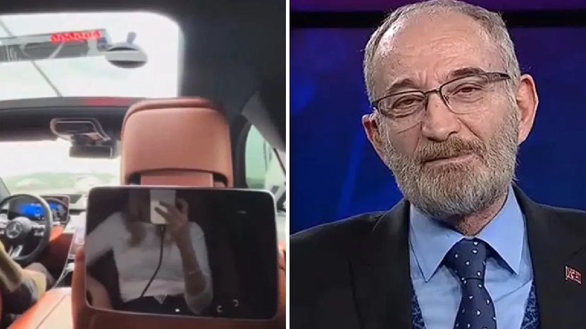 AKP'li Pazarcı çakarlı aracı olduğunu kabul etti, hakaretler yağdırdı