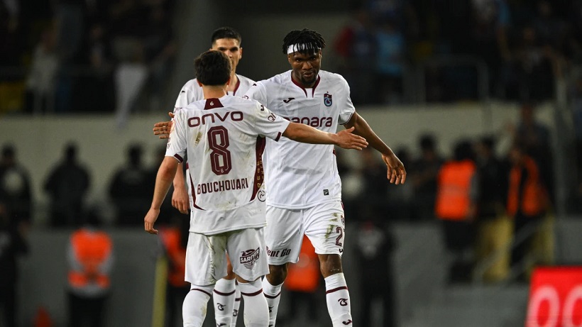 Trabzonspor Kupa'da Gençlerbirliği'ni 2-1'le geçerek adını finale yazdırdı