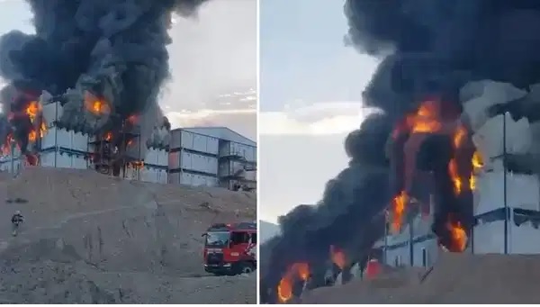 Kahramanmaraş'ta şantiyede yangın faciası: Ölü ve yaralılar var