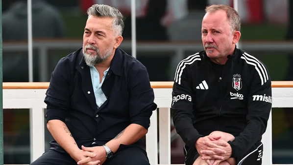 Beşiktaş'ta Sergen Yalçın ve Serkan Reçber ile yollar ayrıldı