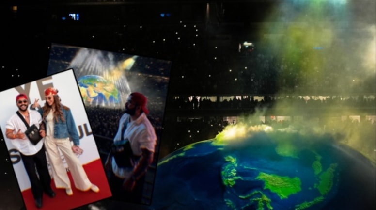 118 bin kişilik dev konser Saray'ı rahatsız etti