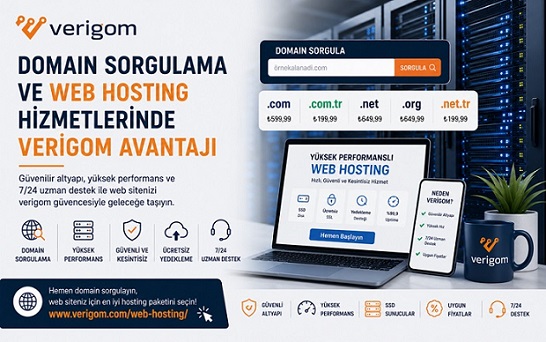Verigom ile web hosting ve domain yönetiminde pratik çözümler