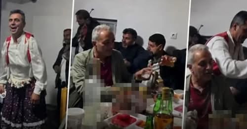 Karabük'te AKP'li başkanların içki-köçek alemi!