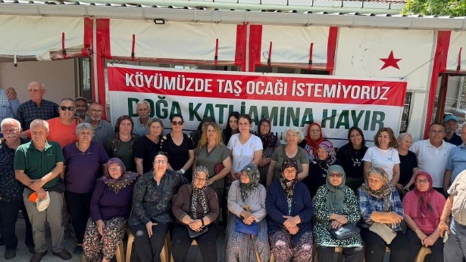 Edirne’de yöre halkı direndi, karayollarının andezit ocağı projesi iptal edildi
