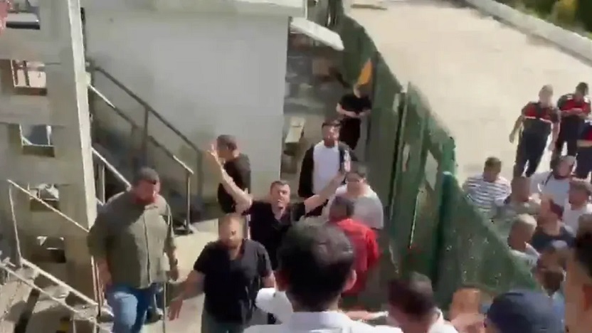 Edirne'de grevdeki madencilerin eyleminde silah sesleri