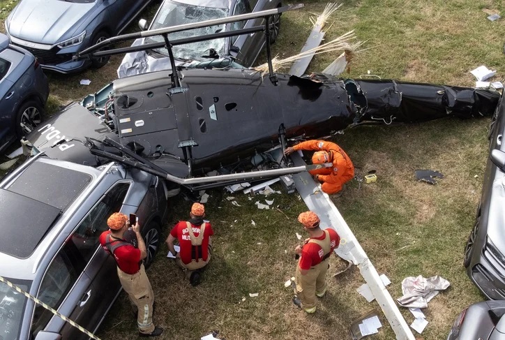 Brezilya'da iki helikopter çarpıştı: Aralarında ABD'li şarkıcı Oliver Tree'nin de bulunduğu 6 kişi öldü