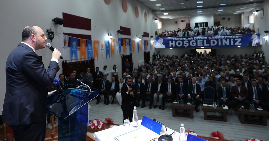 AK Parti Teşkilat Başkanı Büyükgümüş Çankırı'da: Durmak yok, yola devam