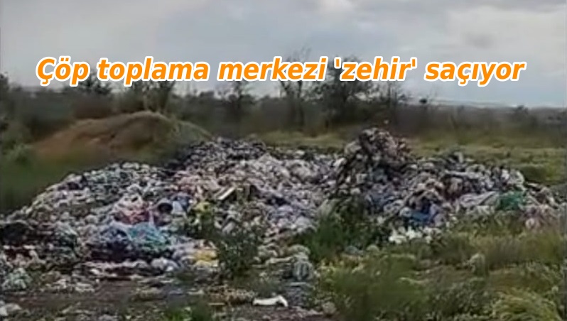 Kızılırmak'ta insana ve çevreye zararlı çöplük!