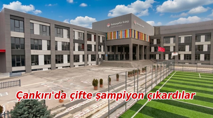 Çankırı Bahçeşehir Koleji'nin LGS gururu: İki şampiyon çıkardılar